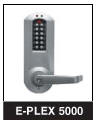 Key Pad & Proximity Card Reader Locks, E-Plex 5000