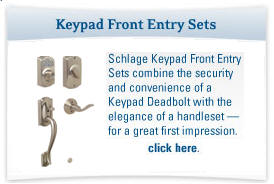 Keypad Front Entry Sets